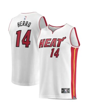 Tyler Herro Miami Heat Fast Break Jersey White - Association Edition