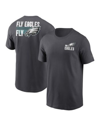 Philadelphia Eagles Blitz Essential T-Shirt - Dark Grey