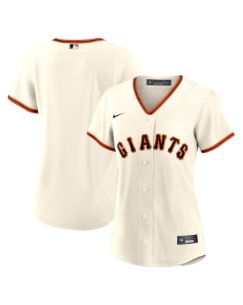 San Francisco Giants Women's Home Blank Jersey - Cream