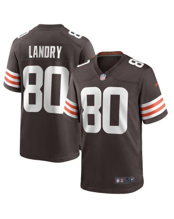 Jarvis Landry 80 Cleveland Browns Men's Game Player Jersey - Brown