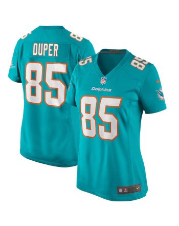 Mark Duper 85 Miami Dolphins Women's Game Retired Player Jersey - Aqua