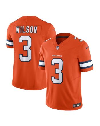 Russell Wilson 3 Denver Broncos Vapor F.U.S.E. Limited Jersey - Orange