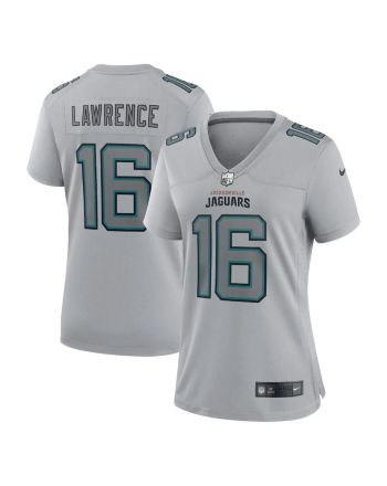 Trevor Lawrence Jacksonville Jaguars Women's Atmosphere Fashion Game Jersey - Gray