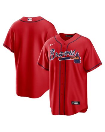 Atlanta Braves Alternate Team Men Jersey - Red