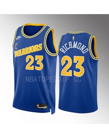 Mitch Richmond 23 Golden State Warriors Blue Men Jersey 2022-23 Classic Edition Swingman