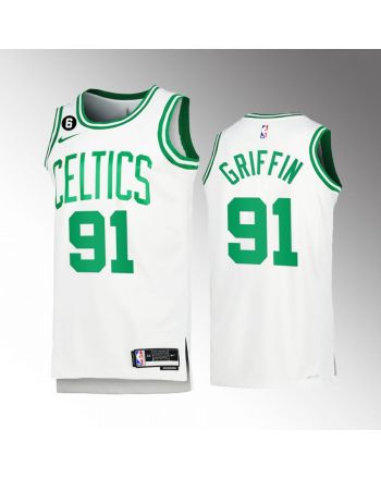 Blake Griffin 91 2022-23 Boston Celtics White Association Edition Men Jersey Swingman