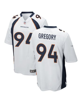 Denver Broncos Randy Gregory 94 Game Jersey - White Jersey