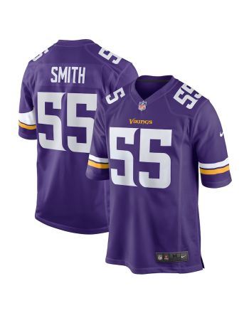 Za'Darius Smith 55 Minnesota Vikings Game Jersey - Purple