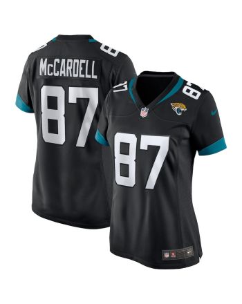 Keenan McCardell 87 Jacksonville Jaguars Women Game Retired Jersey - Black