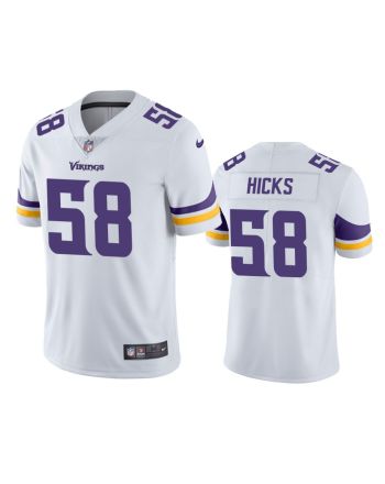 Minnesota Vikings Jordan Hicks 58 White Vapor Limited Jersey