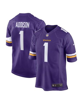 Jordan Addison Minnesota Vikings 2023 NFL Draft First Round Pick Game Jersey