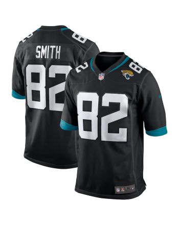 Jimmy Smith 82 Jacksonville Jaguars Men Game Retired Jersey - Black