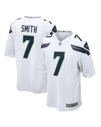 Geno Smith 7 Seattle Seahawks Game Player Jersey - White