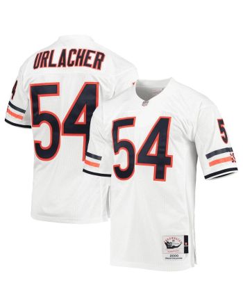 Brian Urlacher Chicago Bears Mitchell & Ness 2000 Throwback Retired Player Jersey - White