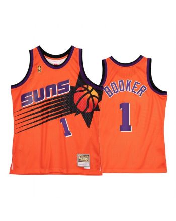 Phoenix Suns Devin Booker 1 Orange Reload 2.0 Jersey