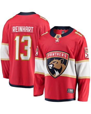 Sam Reinhart Florida Panthers Breakaway Player Jersey - Red Jersey