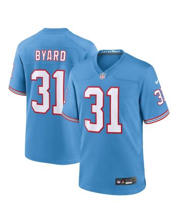 Kevin Byard 31 Tennessee Titans Oilers Throwback Alternate Game Men Jersey - Light Blue