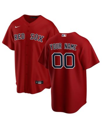 Boston Red Sox Alternate Custom Men Jersey - Red