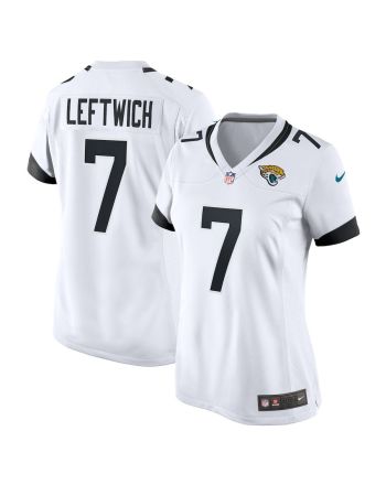 Byron Leftwich 7 Jacksonville Jaguars Women's Retired Game Jersey - White