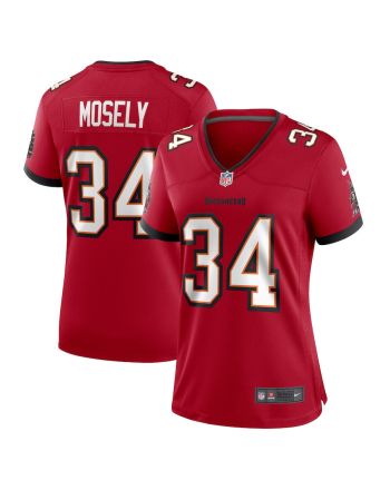 Quandre Mosely 34 Tampa Bay Buccaneers Women Game Jersey - Red