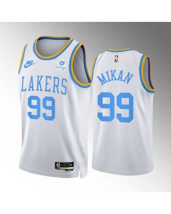 Los Angeles Lakers George Mikan 99 2022-23 Classic Edition White Jersey