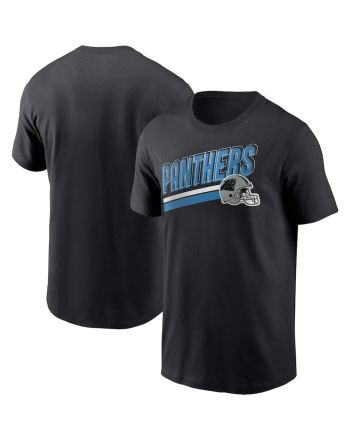 Carolina Panthers Essential Blitz Lockup T-Shirt - Black