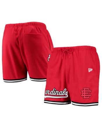 St. Louis Cardinals Team Standard Men Mesh Shorts - Red