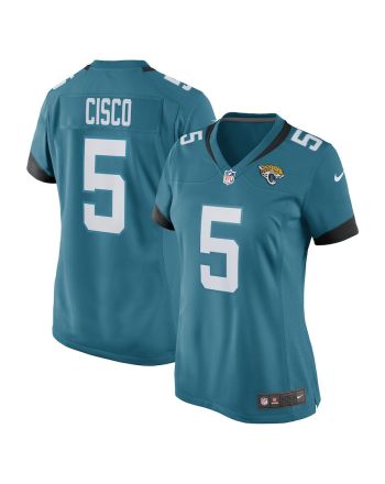 Andre Cisco Jacksonville Jaguars Women's Game Player Jersey - Teal