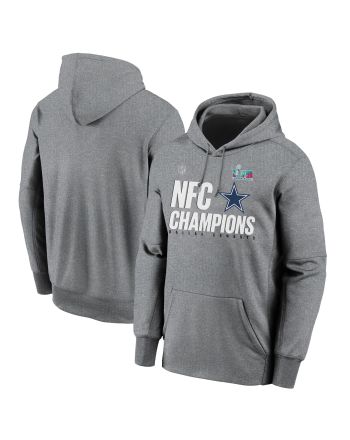 Dallas Cowboys NFC Conference Champions Light Grey Pullover Hoodie