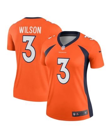 Russell Wilson 3 Denver Broncos Women's Alternate Legend Jersey - Orange