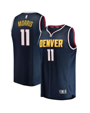 Monte Morris Denver Nuggets Fast Break Player Jersey - Icon Edition - Navy