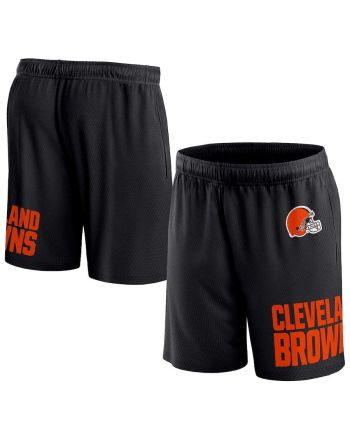 Cleveland Browns Team Black Clincher Shorts - Men