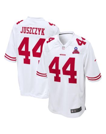 Kyle Juszczyk 44 San Francisco 49ers 2024 Pro Bowl Patch Game Men Jersey - White