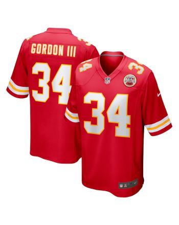 Melvin Gordon III 34 Kansas City Chiefs Home Game Player Jersey - Red