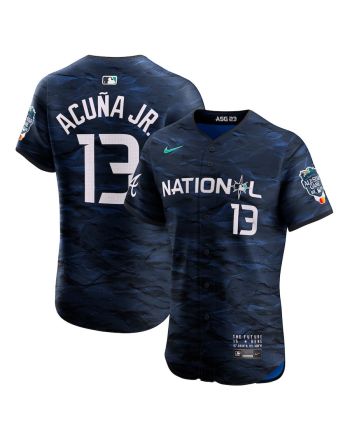 Ronald Acuña Jr. 13 National League 2023 MLB All-Star Game Vapor Elite Jersey - Royal