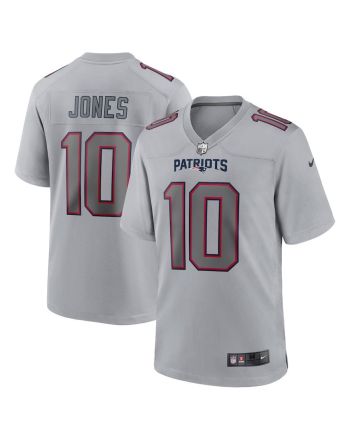 Mac Jones New England Patriots Atmosphere Fashion Game Jersey - Gray