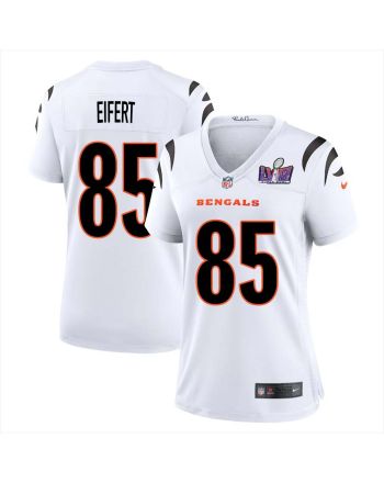 Tyler Eifert 85 Cincinnati Bengals Super Bowl LVIII Women Away Limited Jersey - White