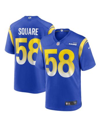 DeAndre Square 58 Los Angeles Rams Game Men Jersey - Royal