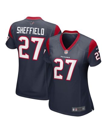 Kendall Sheffield Houston Texans Women's Player Game Jersey - Navy