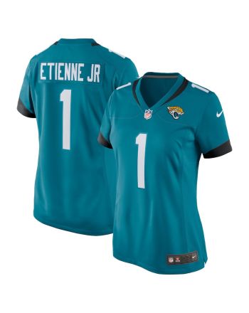 Travis Etienne 1 Jacksonville Jaguars Women's Game Jersey - Teal