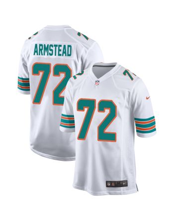 Terron Armstead 72 Miami Dolphins Alternate Game Men Jersey - White Jersey