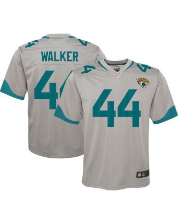 Travon Walker 44 Jacksonville Jaguars Youth Inverted Game Jersey - Silver