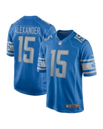 Maurice Alexander Detroit Lions Player Game Jersey - Blue