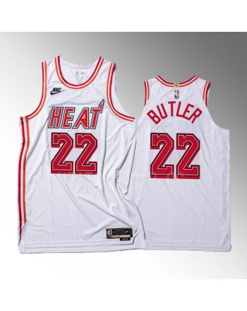 Jimmy Butler 22 Miami Heat 2022-23 35th Classic Edition Men Jersey White