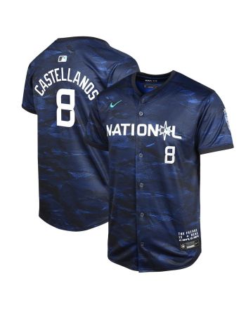 Nick Castellanos 8 National League 2023 MLB All-Star Game Limited Youth Jersey - Royal