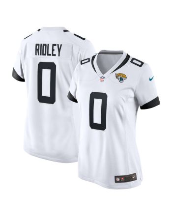 Calvin Ridley 0 Jacksonville Jaguars Women's Game Jersey - White