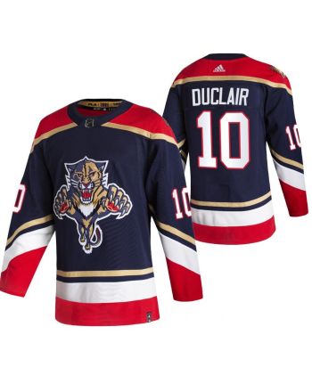 Florida Panthers 10 Anthony Duclair 2023 Reverse Retro Navy Jersey Special Edition Jersey