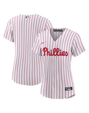 Philadelphia Phillies Women's Home Team Jersey - White