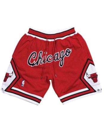 Retro Chicago Bulls NBA Retro Shorts - Red