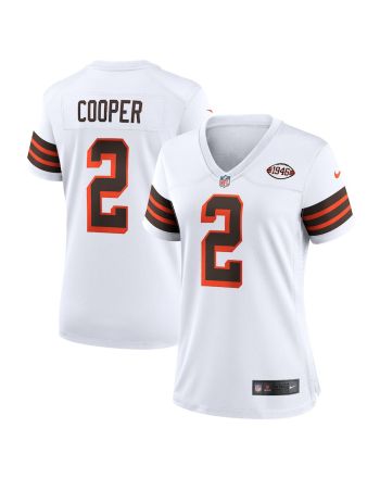 Amari Cooper 2 Cleveland Browns Women's Alternate Game Jersey - White